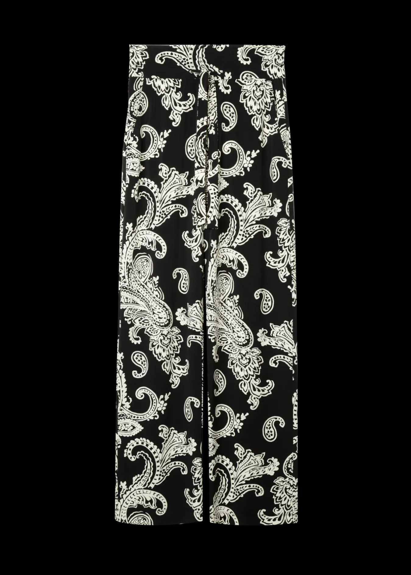 Vanilia Broek Met Paisley Print-Woman Trousers