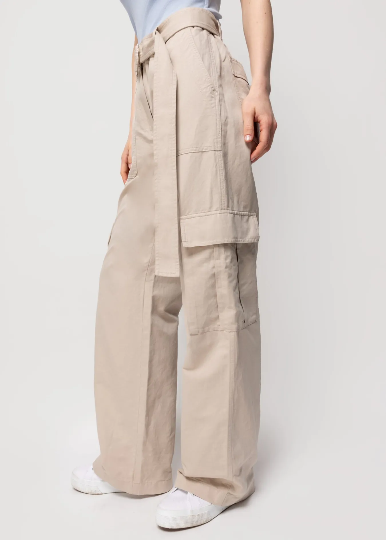 Vanilia Cargo Utility Broek-Woman Trousers