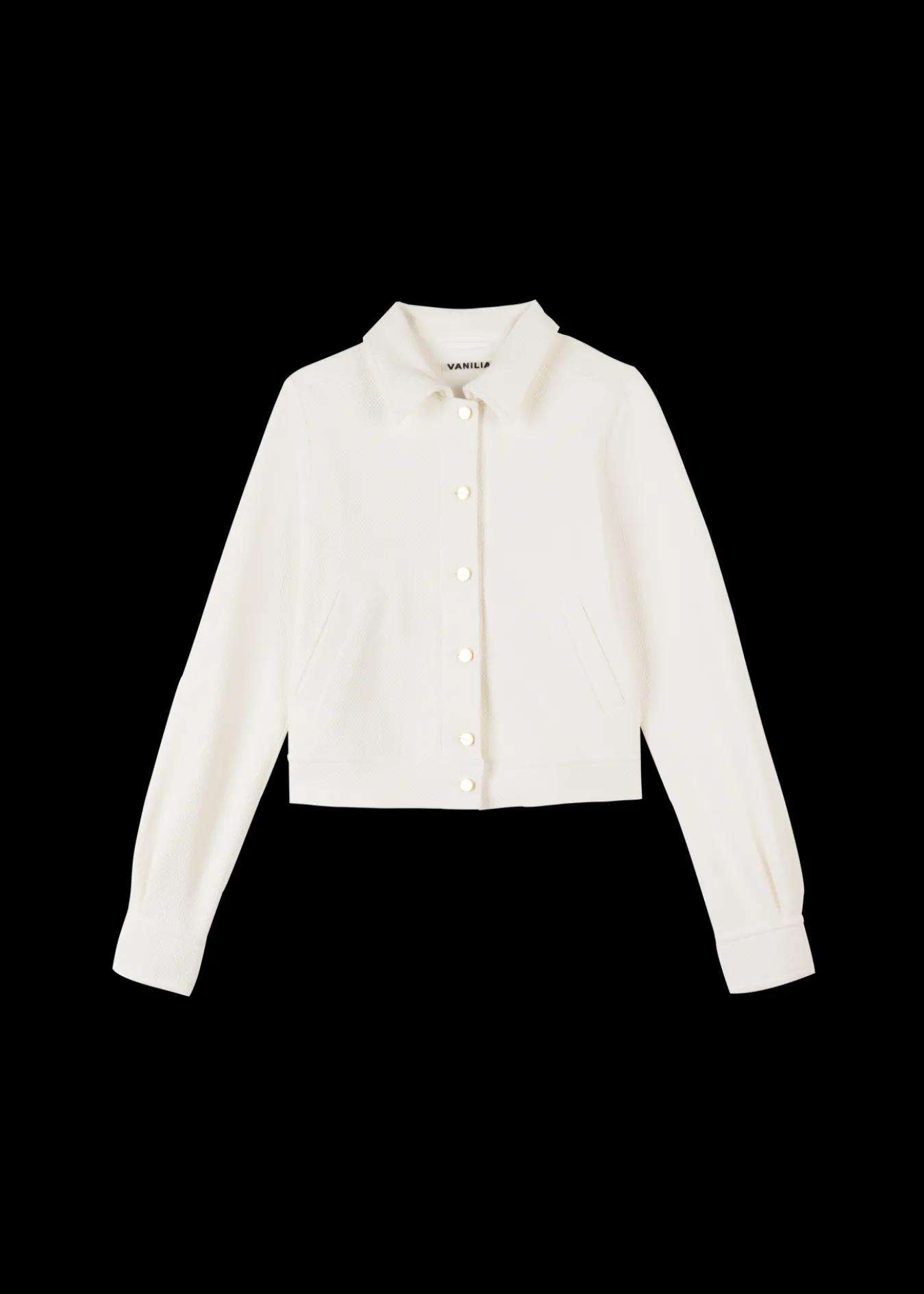 Vanilia Cropped Struc Jasje-Woman Blazers