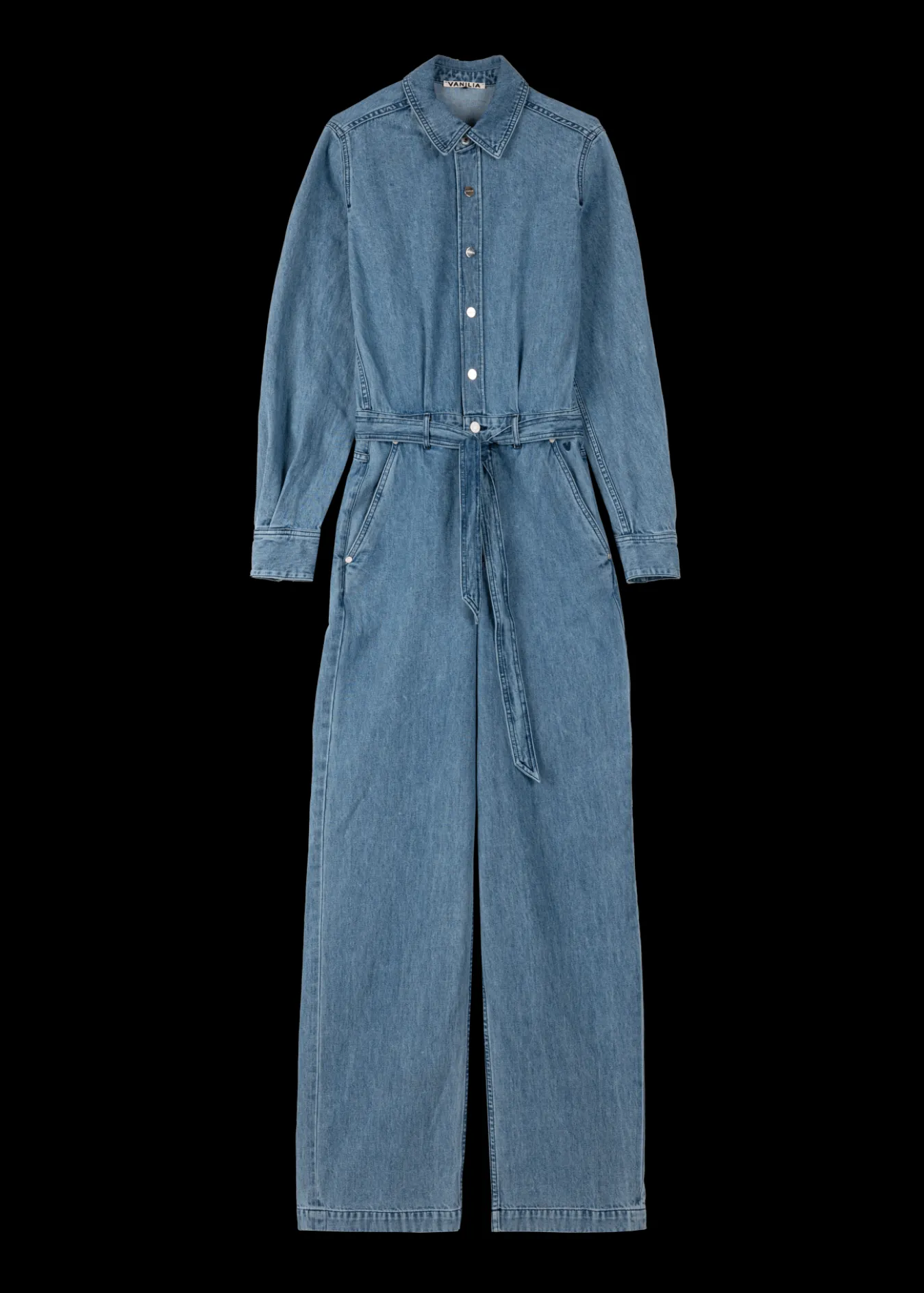 Vanilia Denim Boilersuit-Woman Jumpsuits