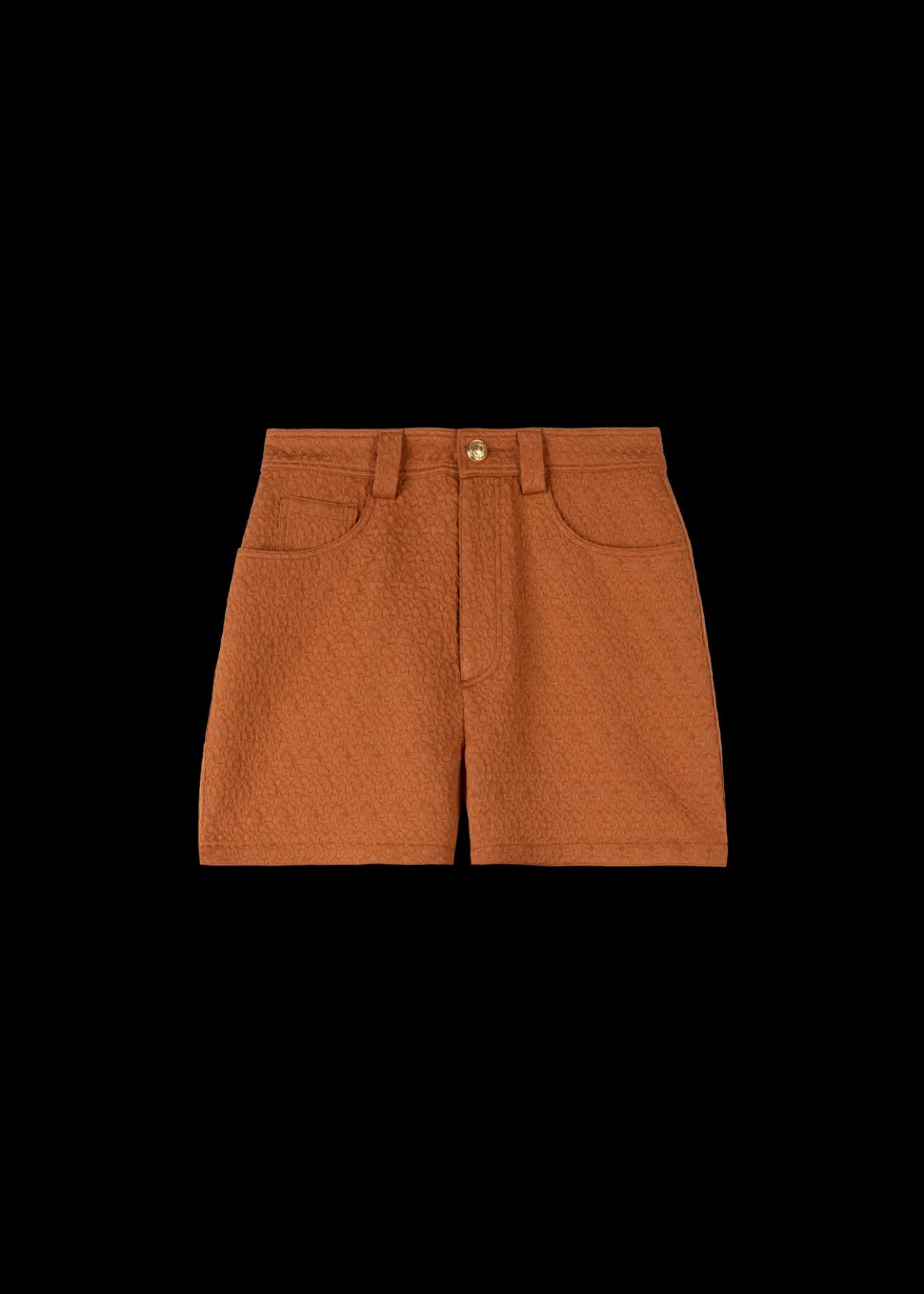 Vanilia Jacquard Geweven Short-Woman Shorts