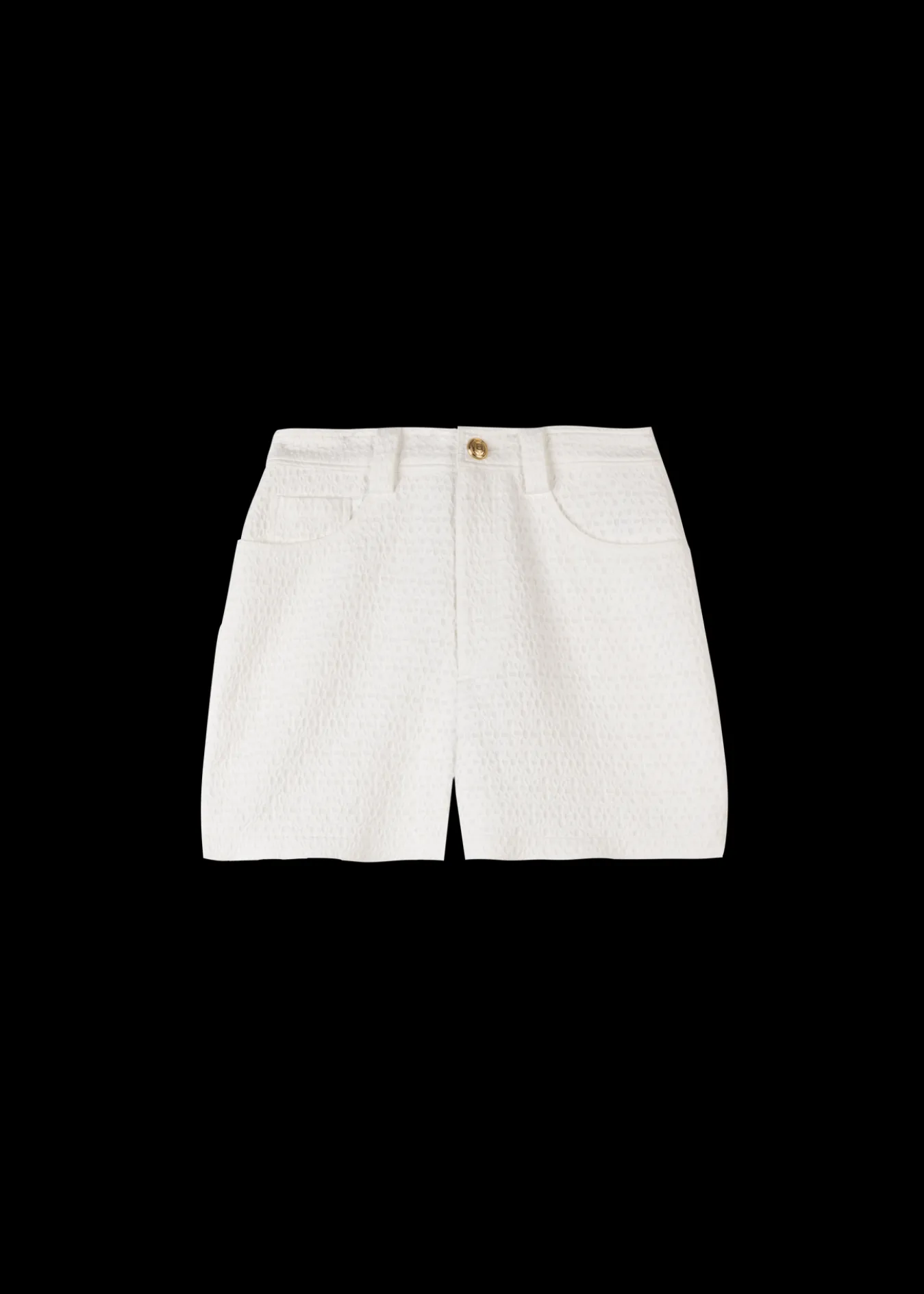 Vanilia Jacquard Geweven Short-Woman Shorts