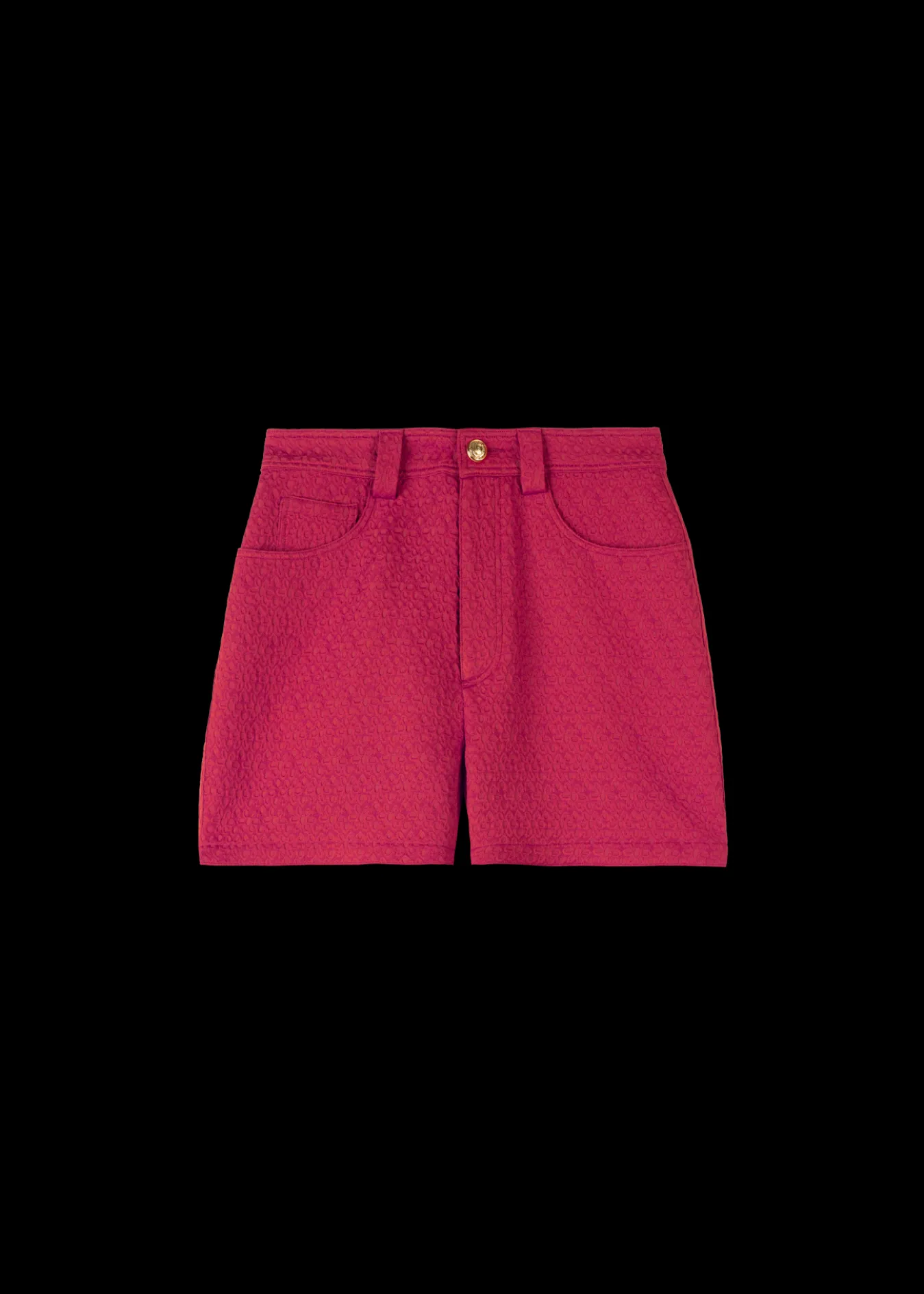 Vanilia Jacquard Geweven Short-Woman Shorts