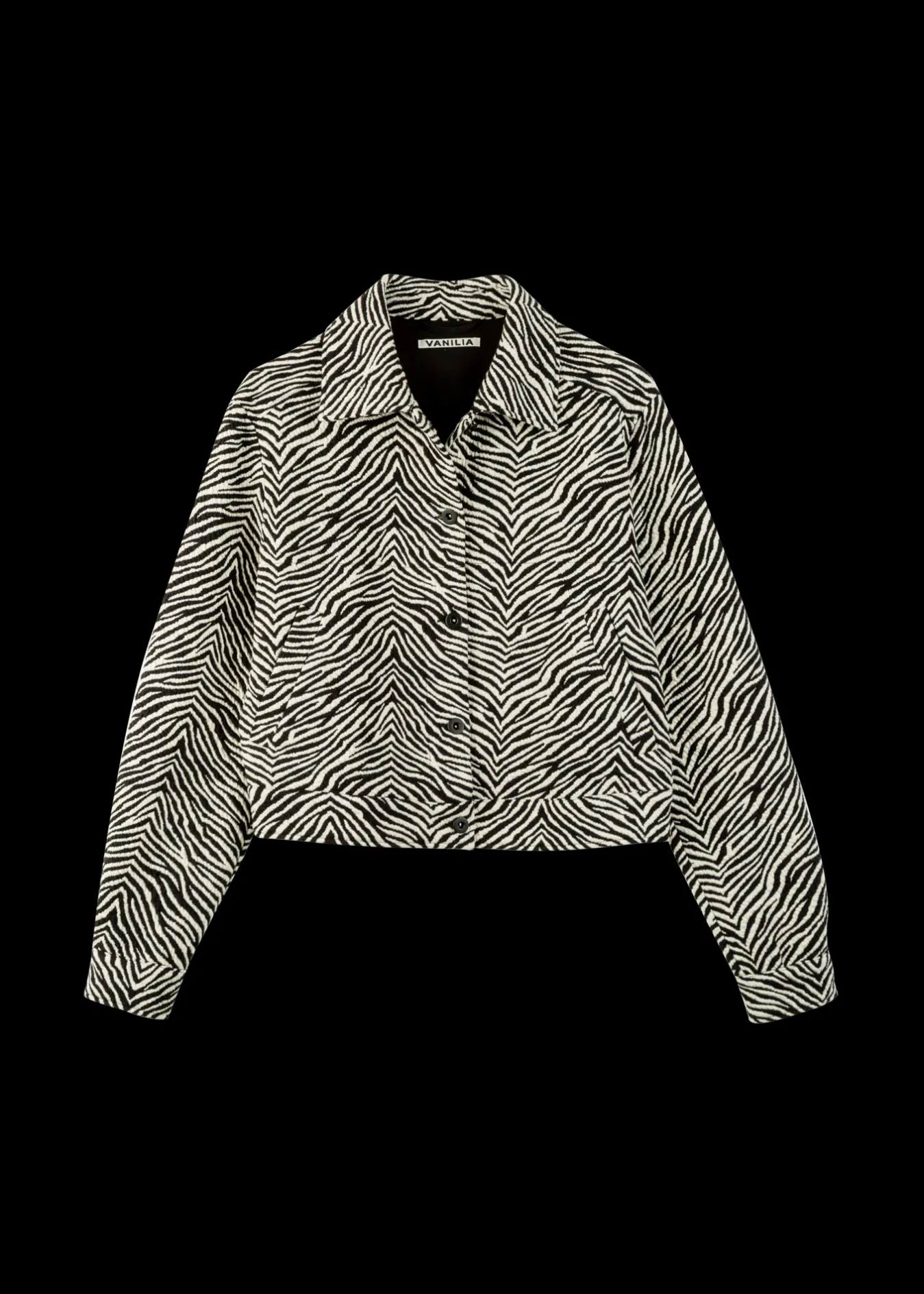 Vanilia Jacquard Zebra Jasje-Woman Blazers