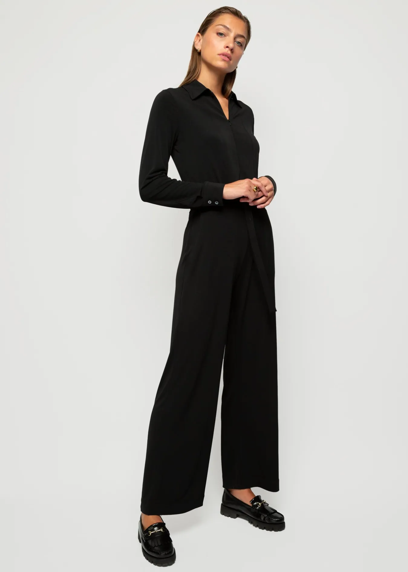 Vanilia Jumpsuit Met Lange Mouwen-Woman Jumpsuits