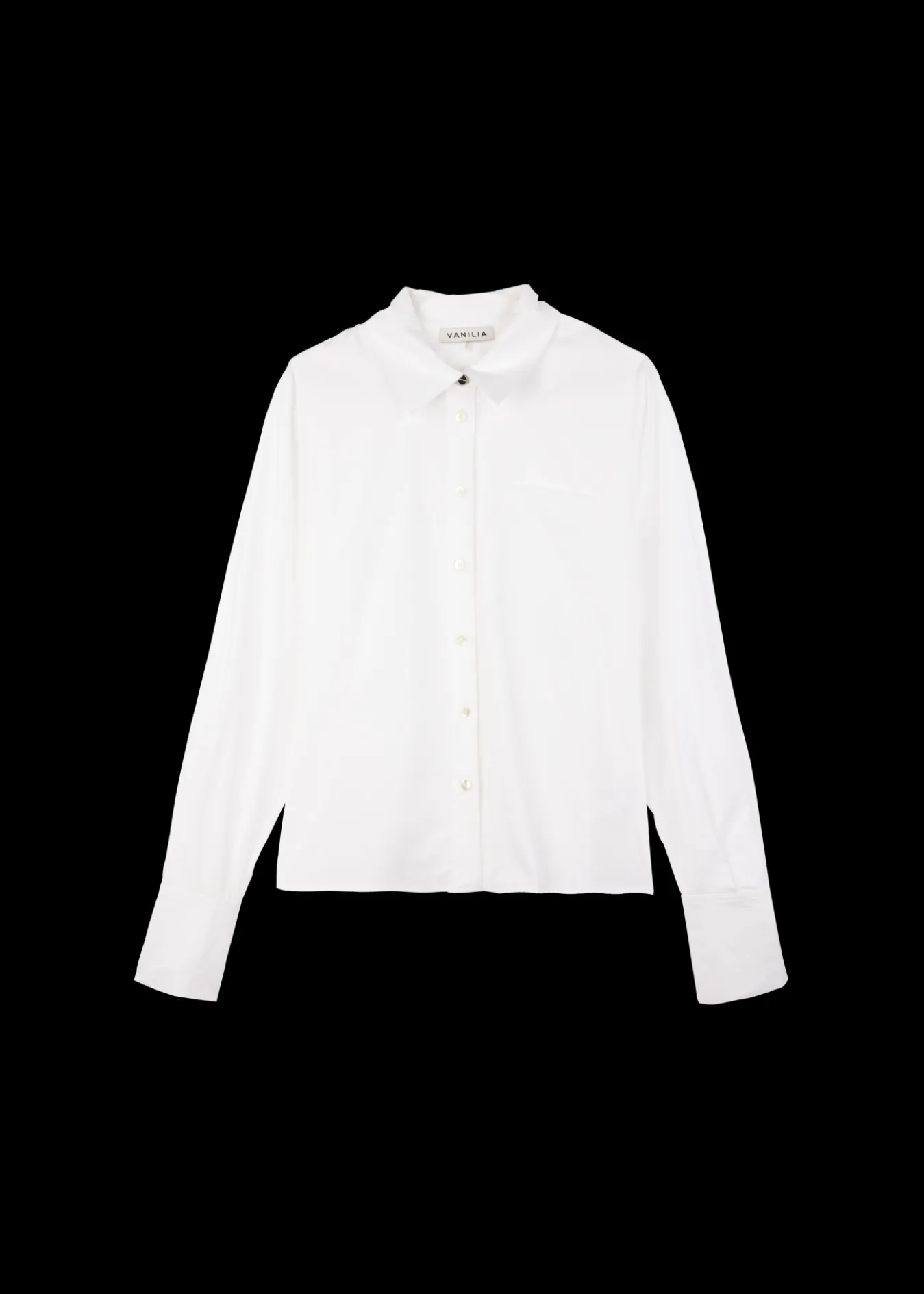 Vanilia Poplin Katoenen Blouse-Woman Blouses