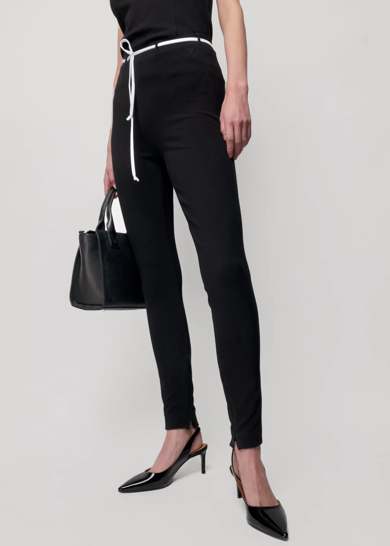 Vanilia Rib Legging-Woman Trousers