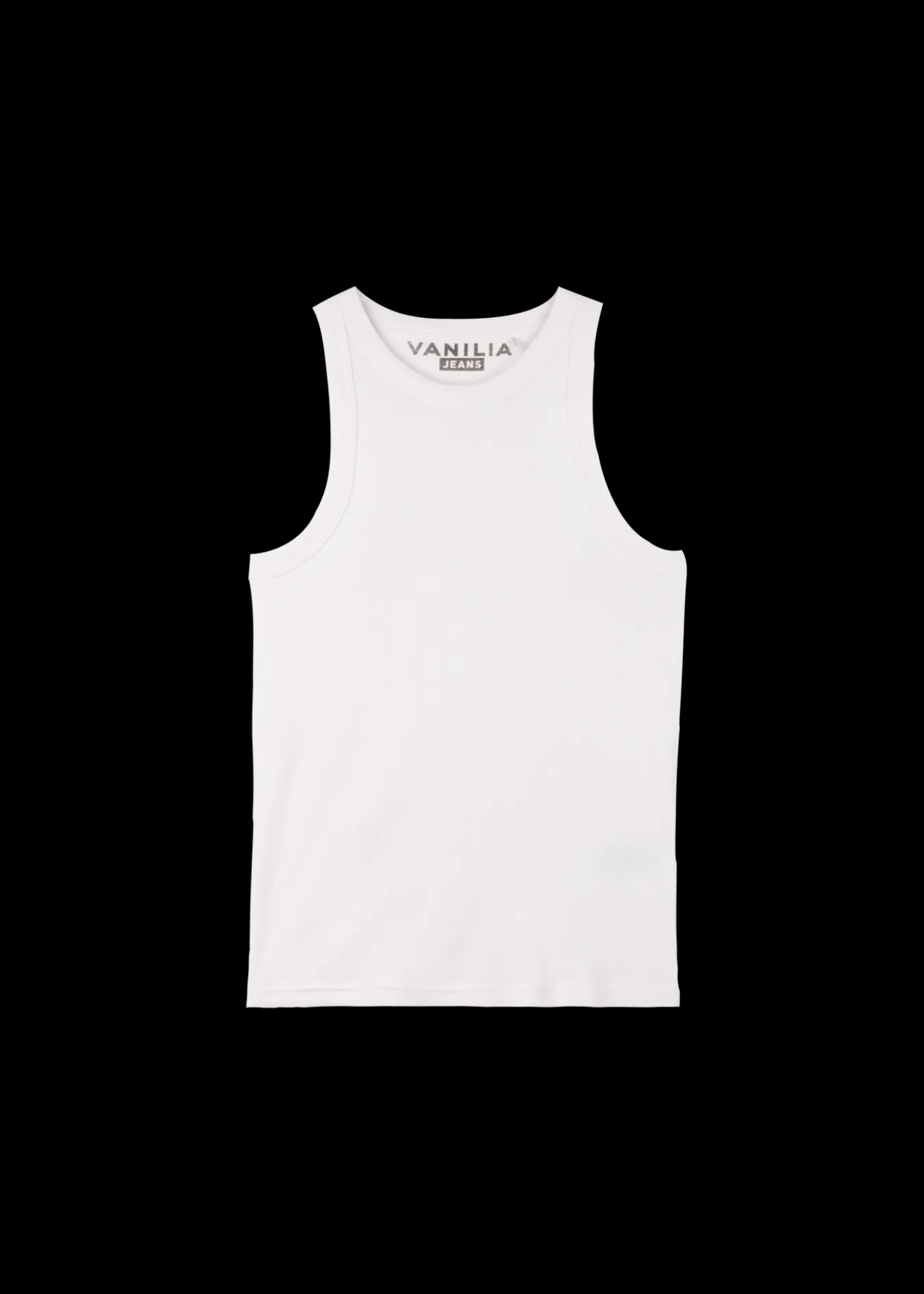 Vanilia Rib Tanktop-Woman Tops