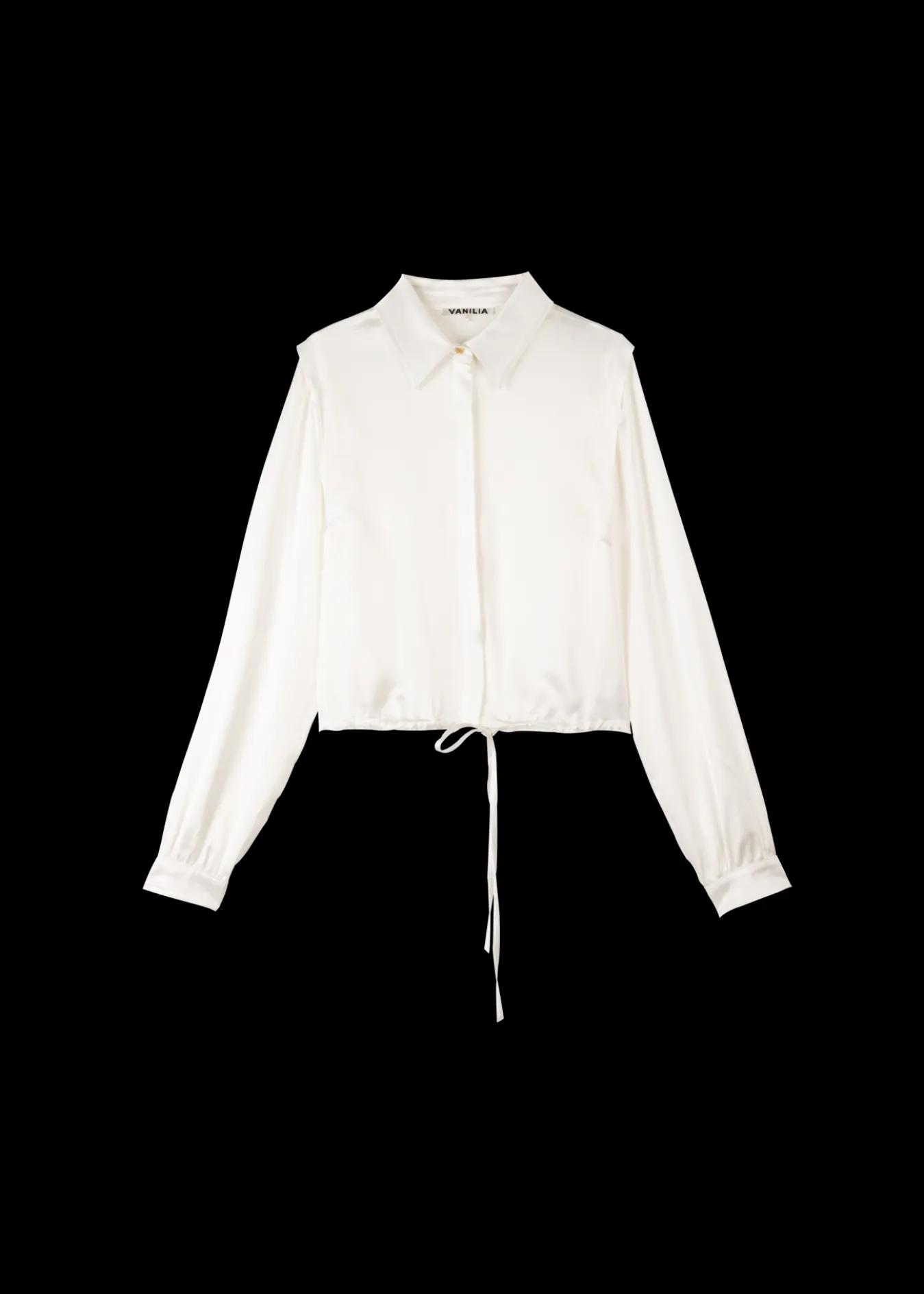 Vanilia Satijnen Blouse-Woman Blouses