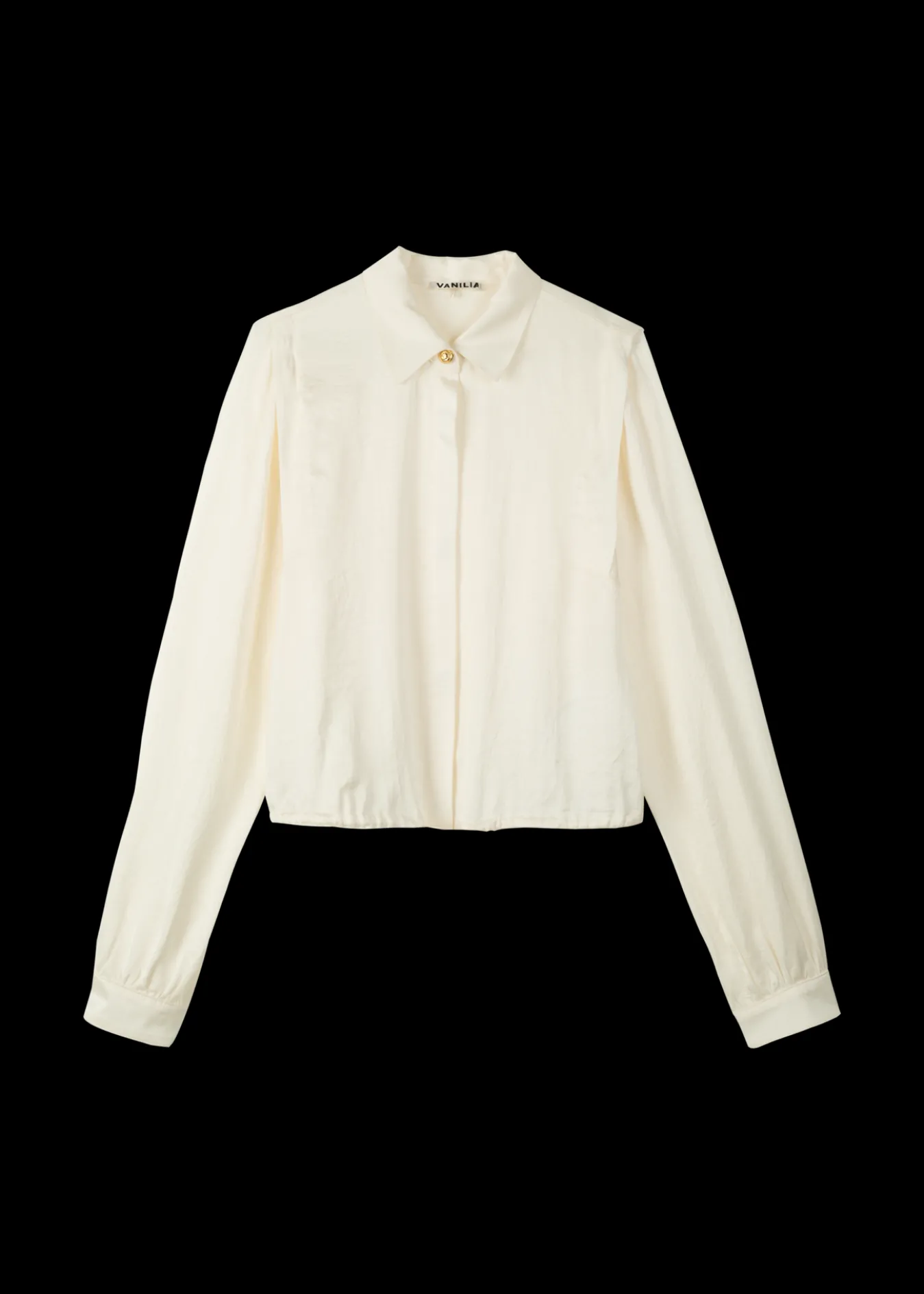 Vanilia Satijnen Blouse-Woman Tops