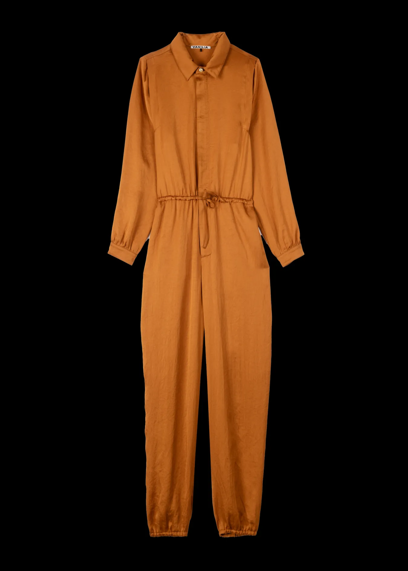 Vanilia Satijnen Jumpsuit-Woman Jumpsuits