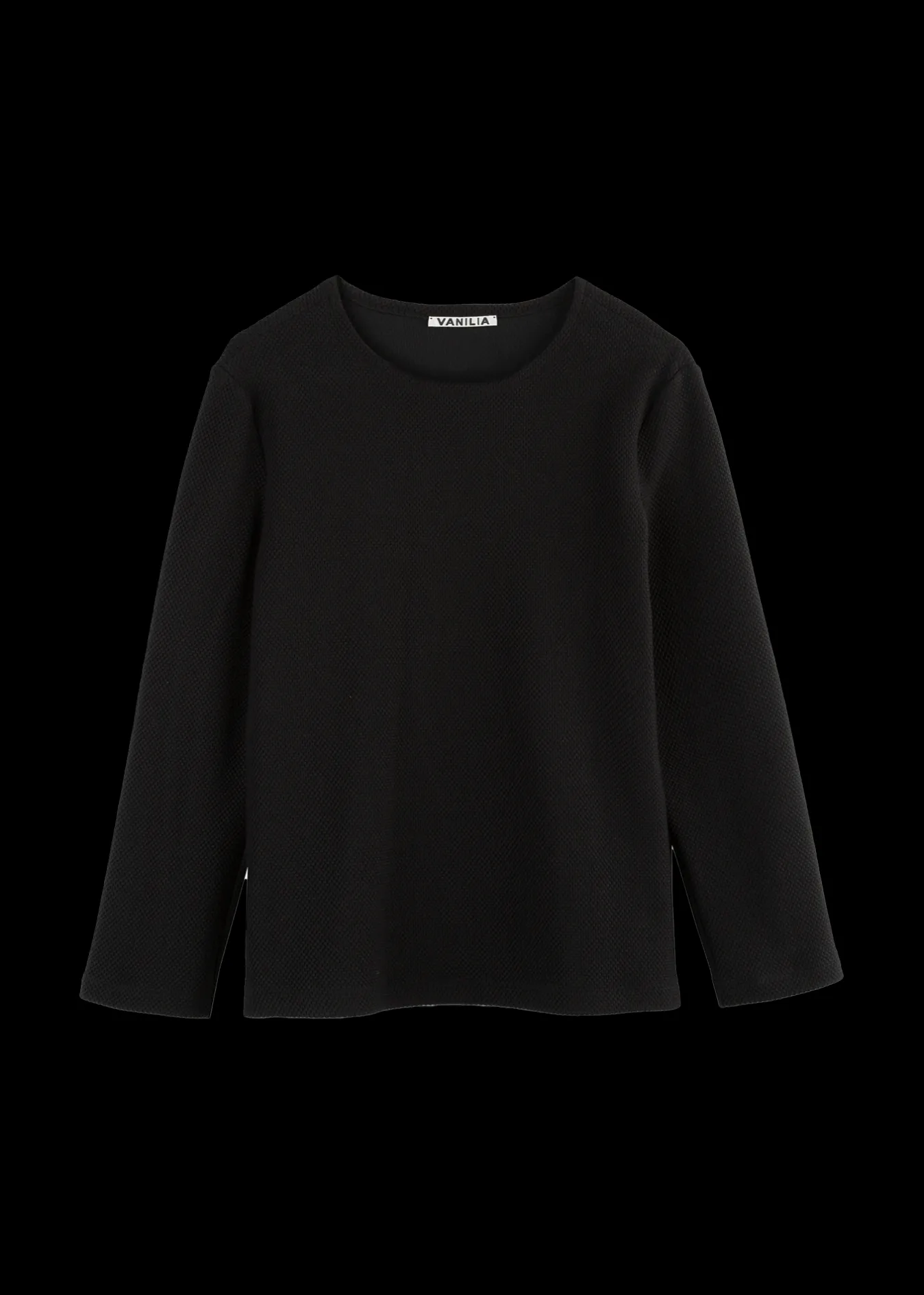 Vanilia Struc Top Basic-Woman Tops