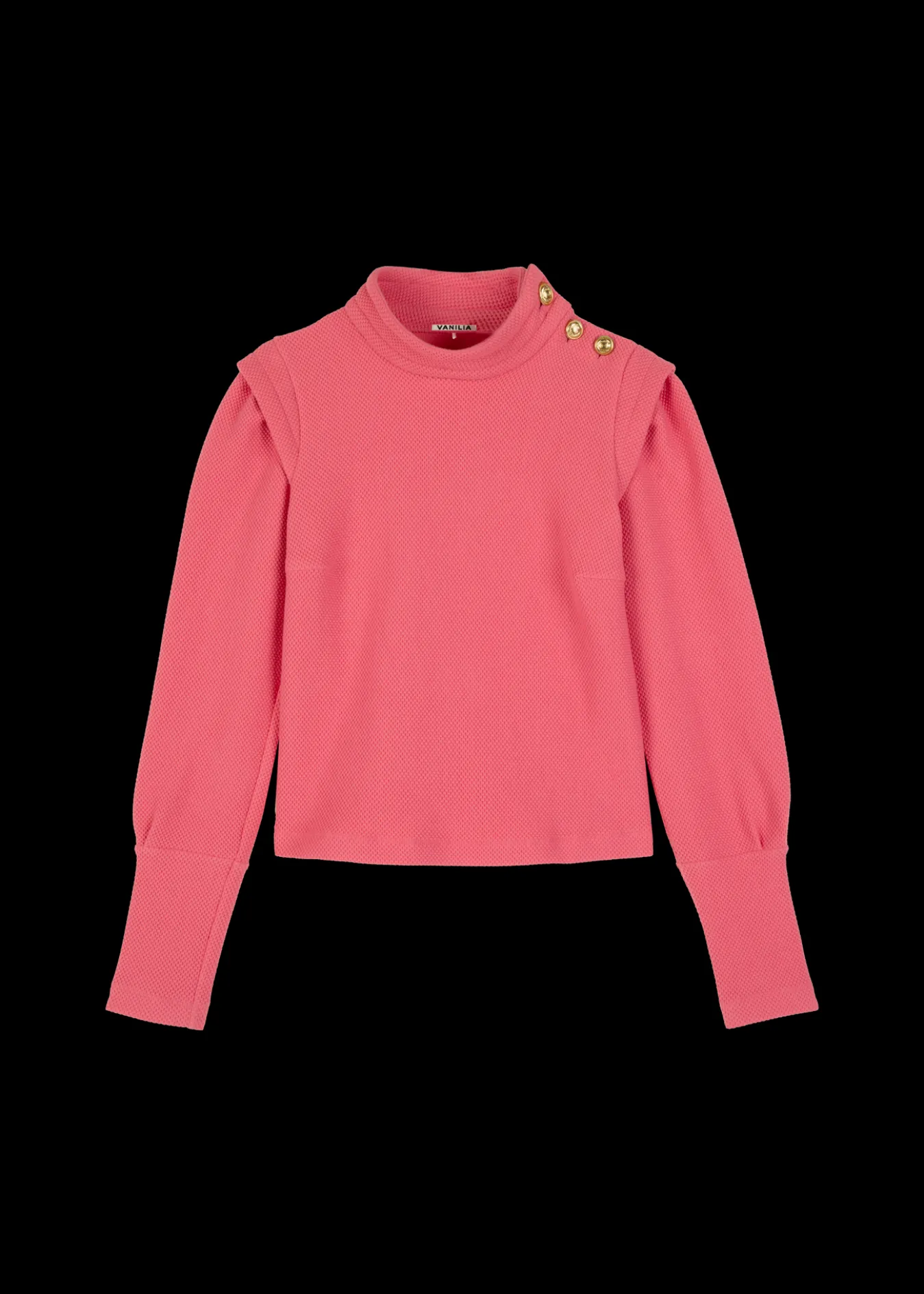 Vanilia Struc Top Met Col-Woman Sweaters & Cardigans