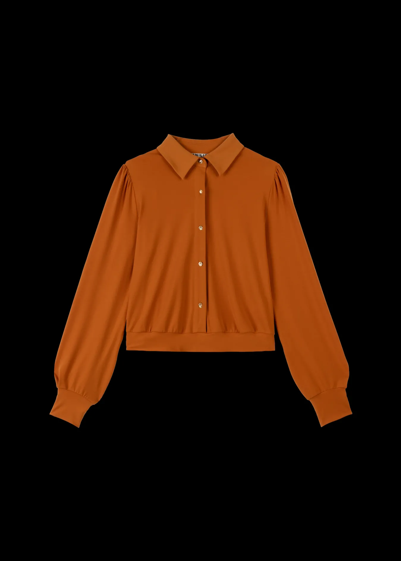 Vanilia Tricot Blouse Met Luxe Knopen-Woman Blouses