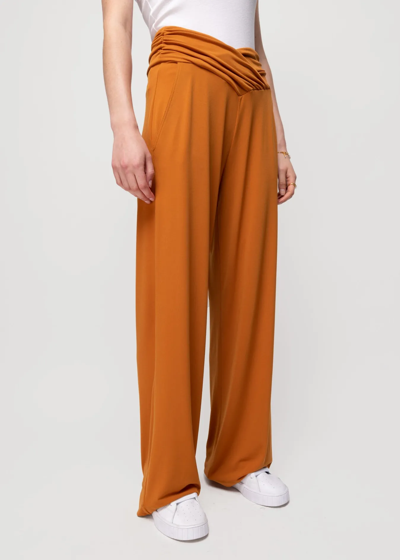 Vanilia Tricot Broek Wide Leg-Woman Trousers