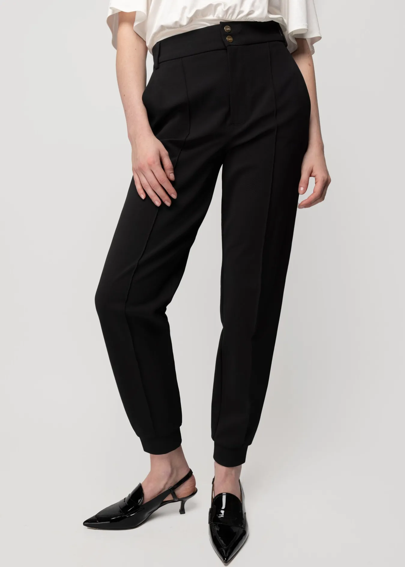 Vanilia Twill Chino-Woman Trousers