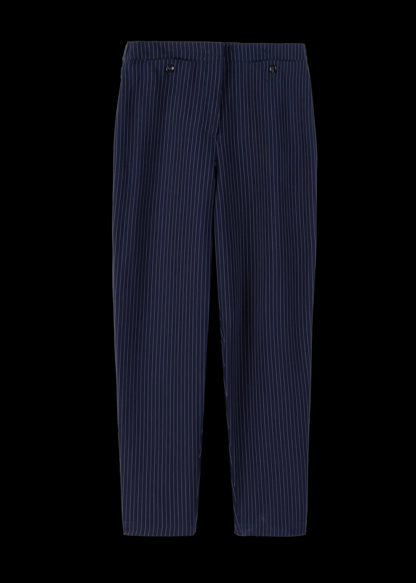 Vanilia Viscose Chino Pin Stripe-Woman Trousers