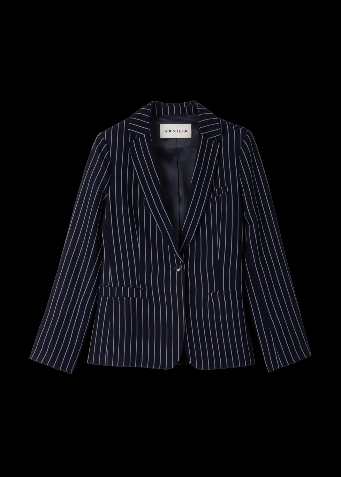 Vanilia Viscose Colbert Pin Stripe-Woman Blazers