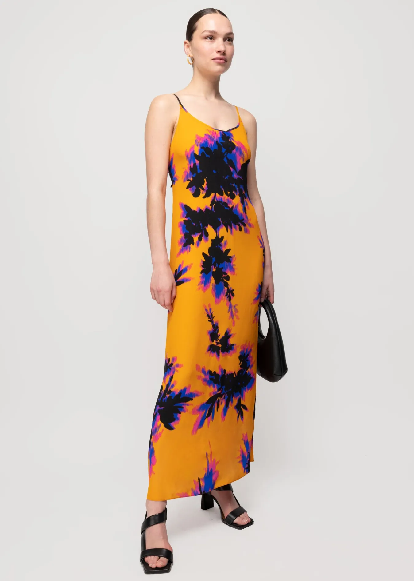 Vanilia Viscose Slip Dress-Woman Dresses